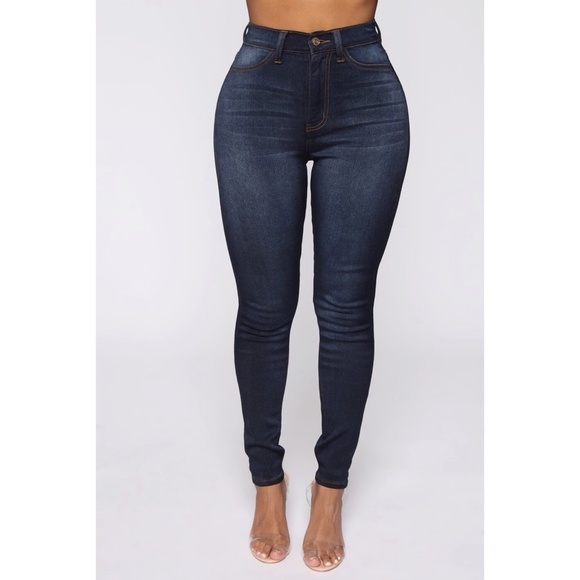 Fashion Nova Denim - Fashion Nova "Eva" Jeans in Dark Denim NWT Sz7
